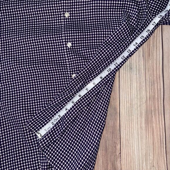 Men’s Charles Tyrwhitt Dress Shirt Non Iron Extra Slim Fit Size 16 1/2 - Picture 8 of 14